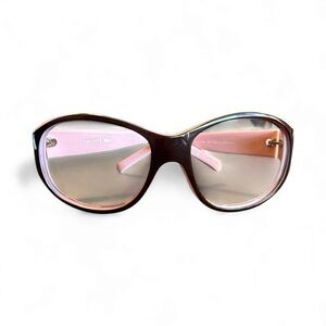 Lacoste Women's Brown and Pink Sunglasses